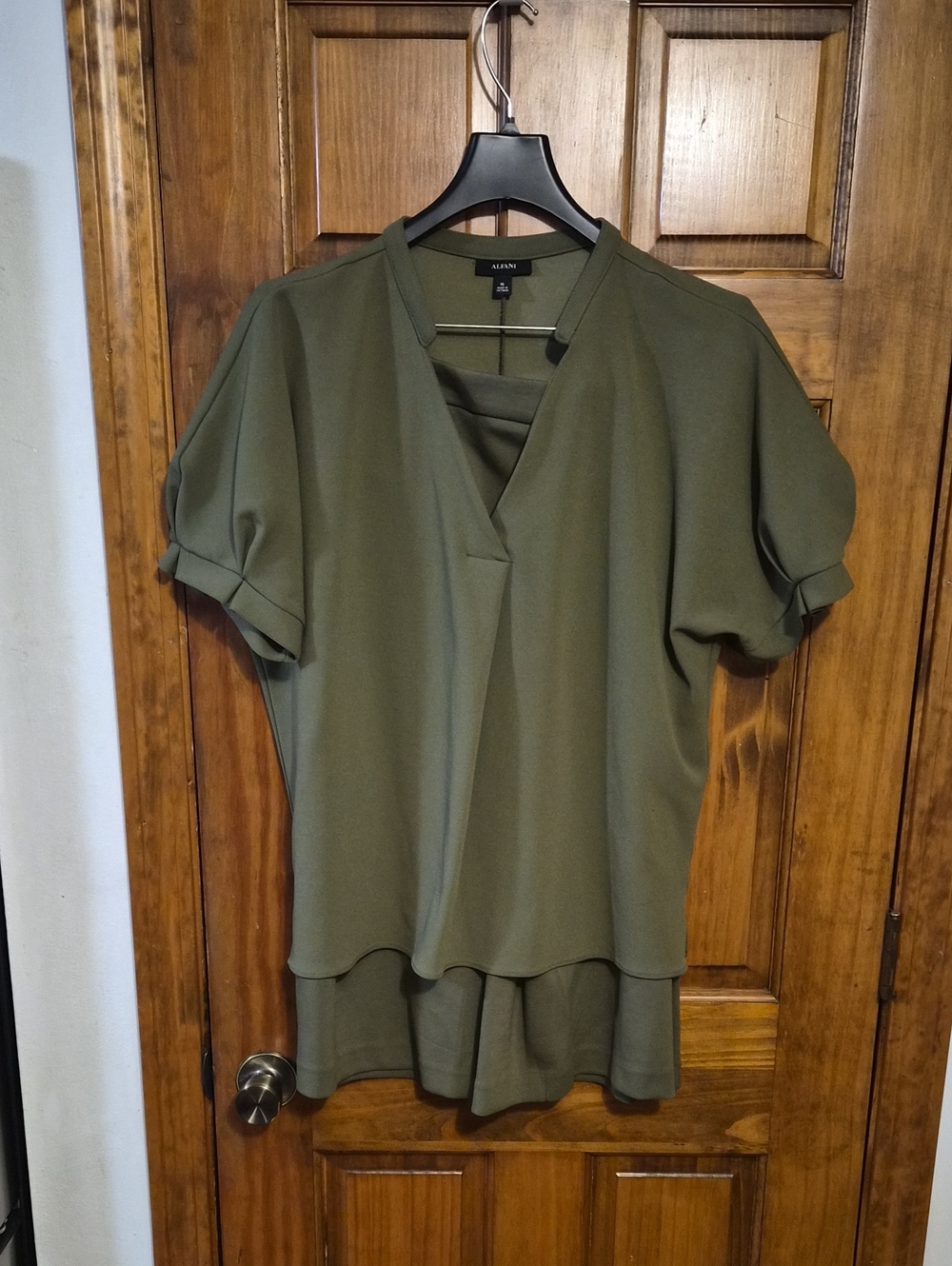 Alfani Olive Skirt Set